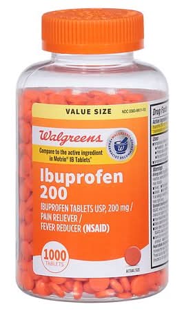 Walgreens Ibuprofen Tablets Usp, 200 mg