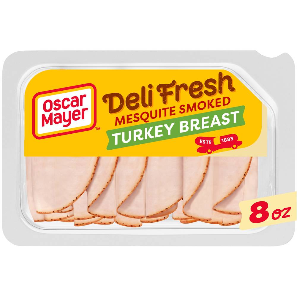 Oscar Mayer Deli Fresh Mesquite Smoked Turkey Breast (8 oz)