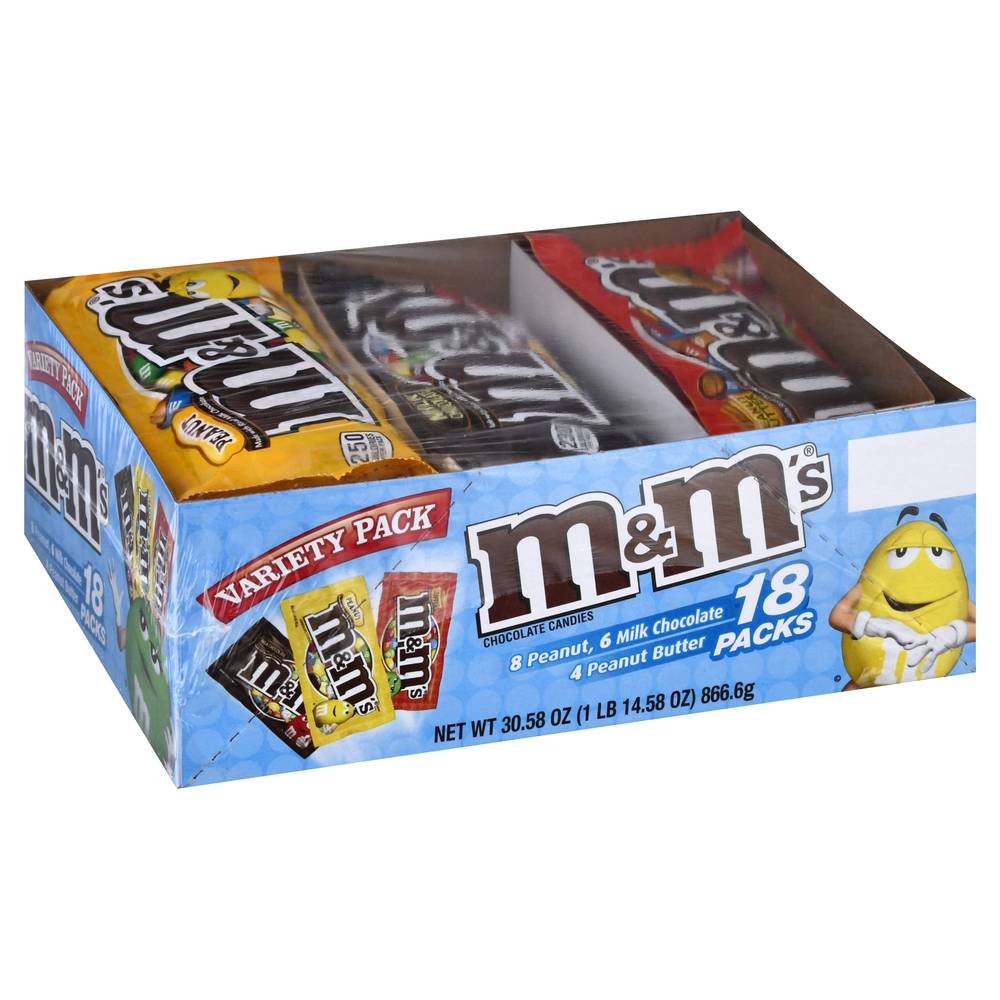 M&M's Variety pack Chocolate Candies (1.91 lbs)