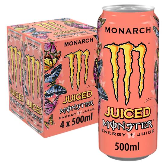 Monster Monarch Energy Drink (4 ct, 500 ml)