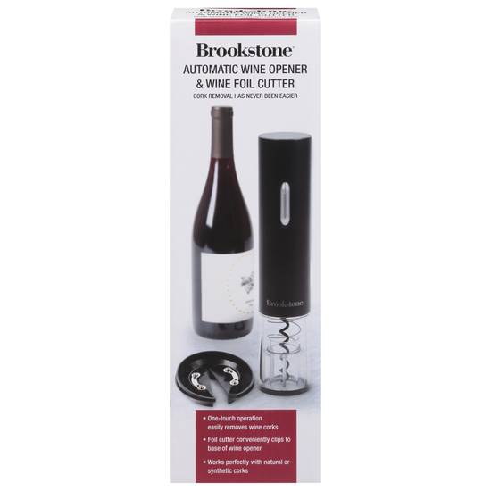 Brookstone Automatic Wine Opener & Wine Foil Cutter