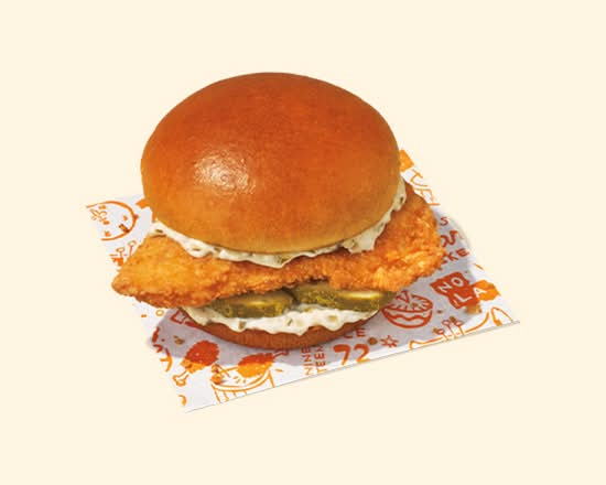 Flounder Fish Sandwich