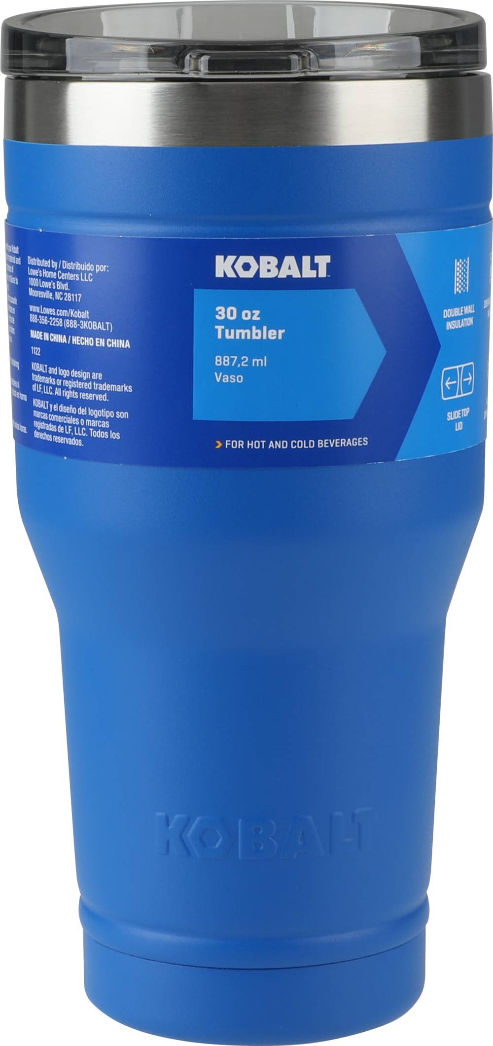 Kobalt 30-fl oz Stainless Steel Insulated Tumbler - Blue | 410-071-0131