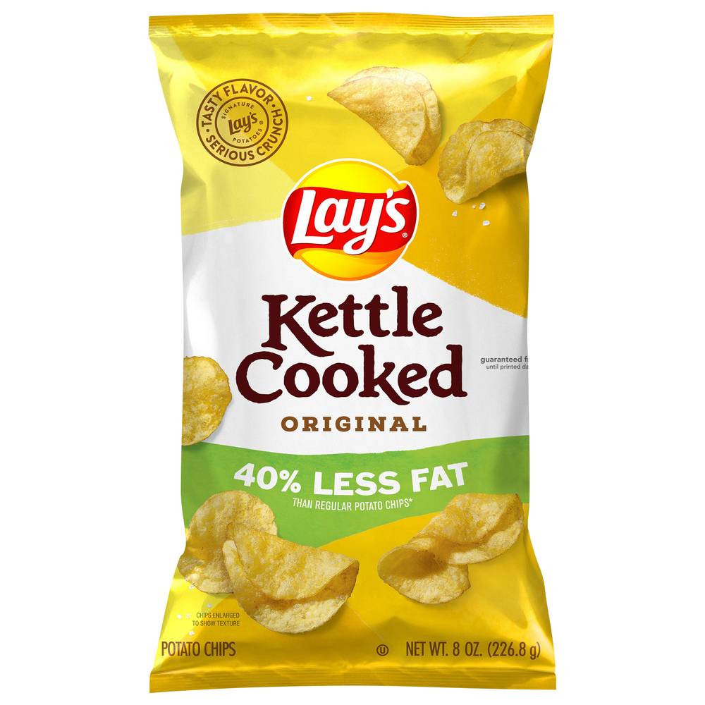 Lay's Kettle Cooked Original Potato Chips