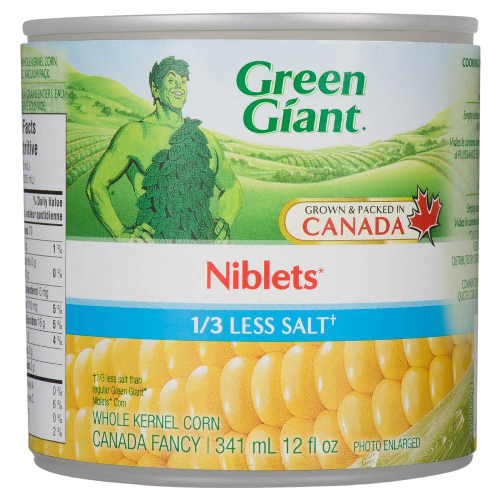 Green Giant 1/3 Less Salt Corn Niblets (341 ml)