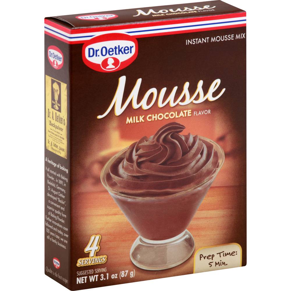 Dr. Oetker Instant Milk Chocolate Mousse Mix (3.1 oz)