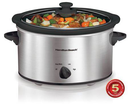 Hamilton Beach Oval Slow Cooker 33140v