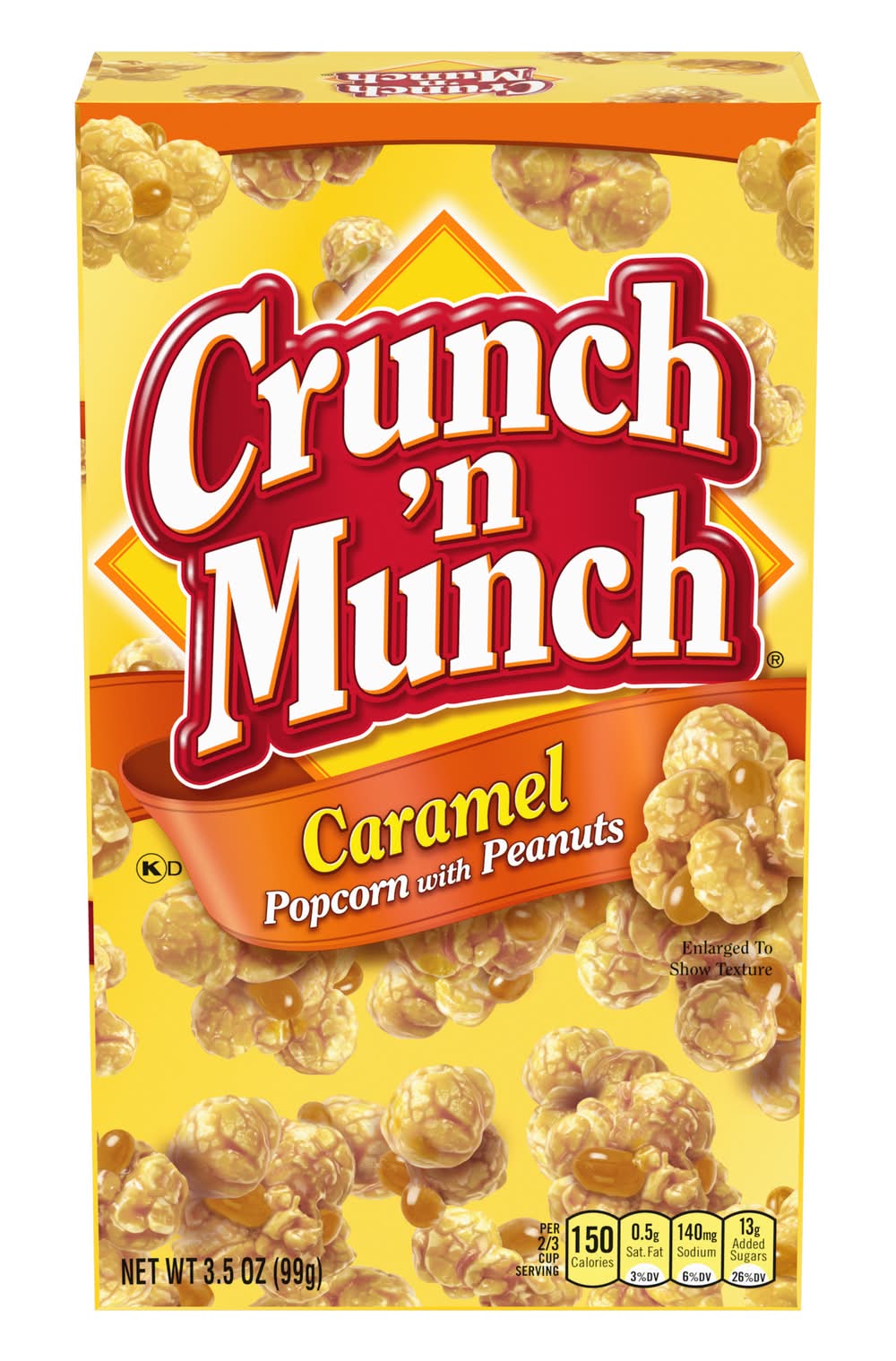 Crunch 'n Munch Popcorn With Peanuts, Caramel (3.5 oz)