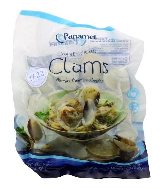 Panamei Whole Cooked Clams (1 lb)