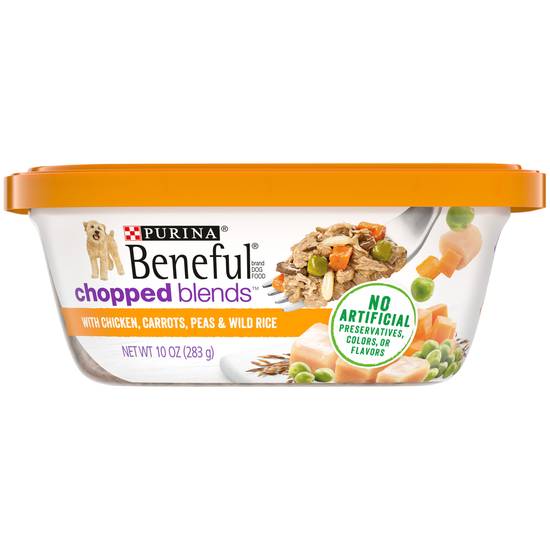 Beneful Chopped Blends With Chicken High Protein Wet Dog Food Gravy