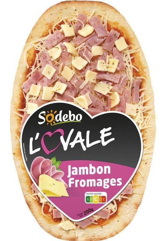 L'ovale jambon fromages - sodebo - 200g