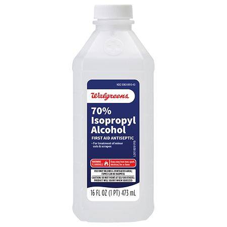 Walgreens Isopropyl Alcohol 70%