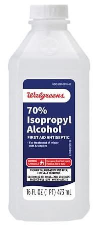 Walgreens Isopropyl Alcohol 70% (16 fl oz)