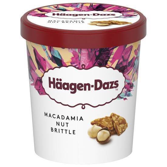 Häagen-dazs glace vanille noix de macadamia