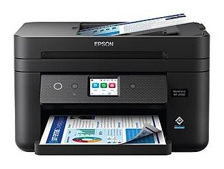 Epson WorkForce WF-2960 Wireless Color Inkjet Printer, All-In-One, Print, Scan, Copy, Fax (9472538)