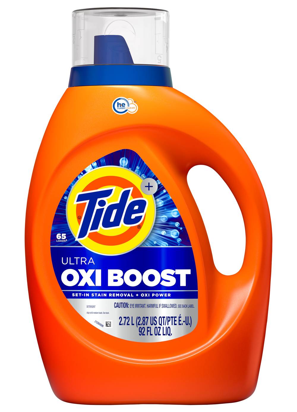 Tide Ultra Oxi Boost Liquid Laundry Detergent (92 fl oz)