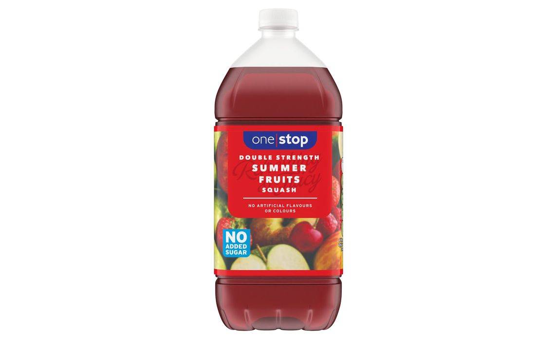 One Stop Summer Fruits Squash 750ml (394693)