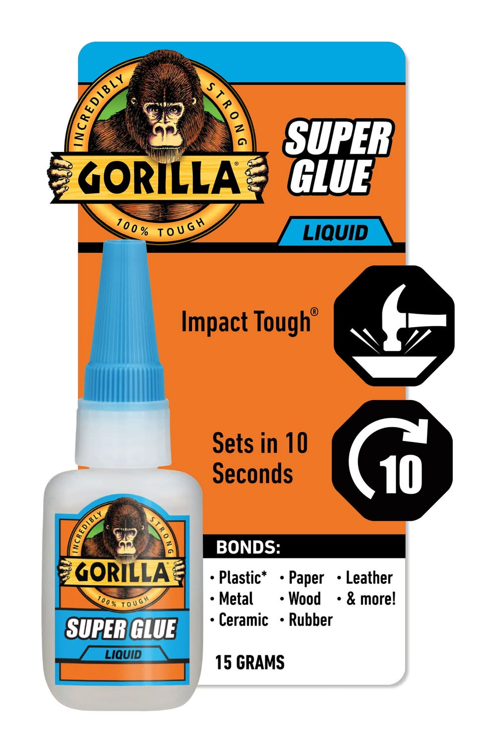 Gorilla 15-gram Liquid Super Glue