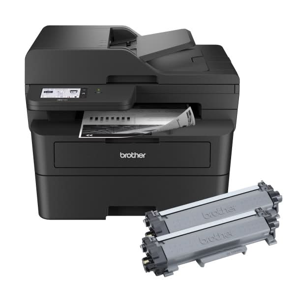 Brother MFC-L2900DW XL Wireless Compact Monochrome Laser Printer with Duplex, Mobile Printing