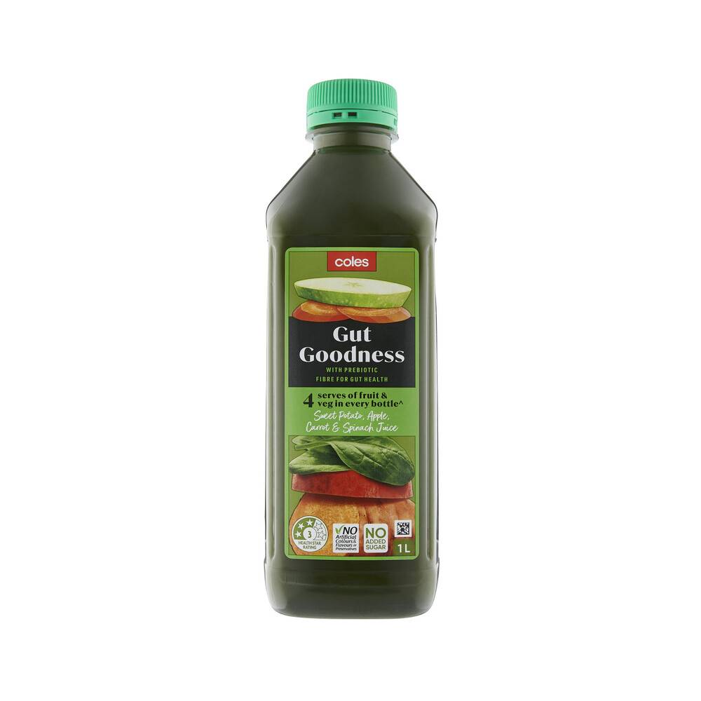 Coles F&V Juice Gut Goodness 1L