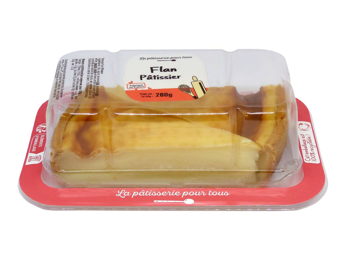 L'Atelier Georget - Flan pâtissier (2 pièces)