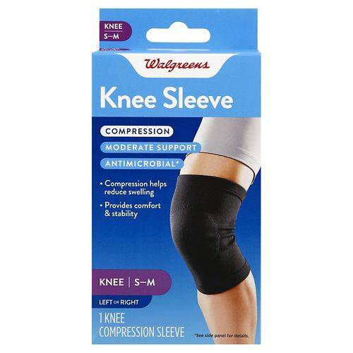 Walgreens Knee Compression Sleeve S/M - 1.0 ea