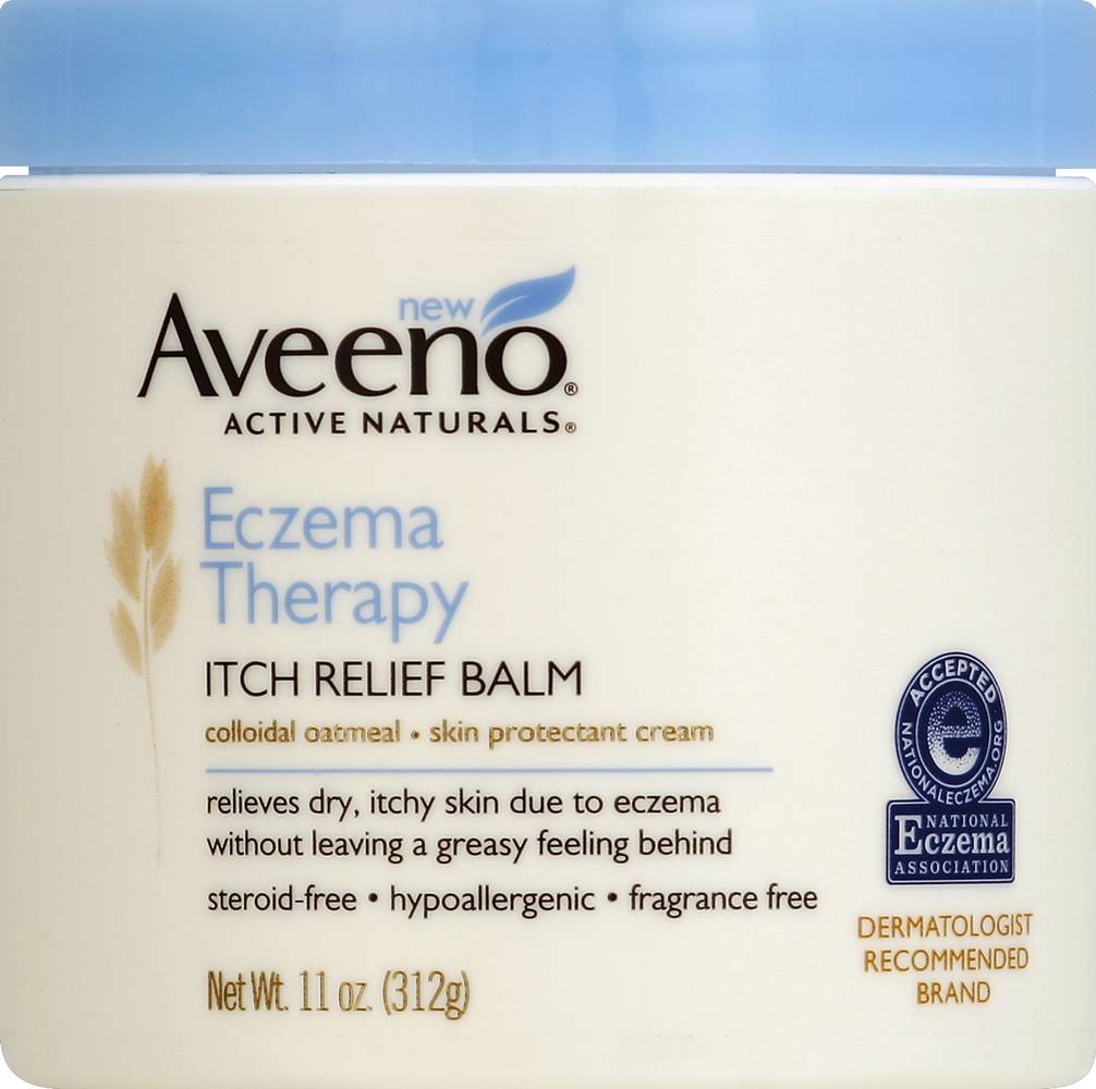 Aveeno Eczema Therapy Itch Relief Balm With Colloidal Oatmeal (11 oz)