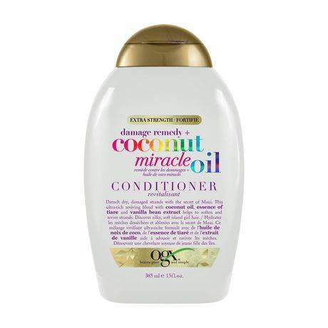 Ogx Extra Strength Damage Remedy + Coconut Miracle Oil Conditioner (385 ml)