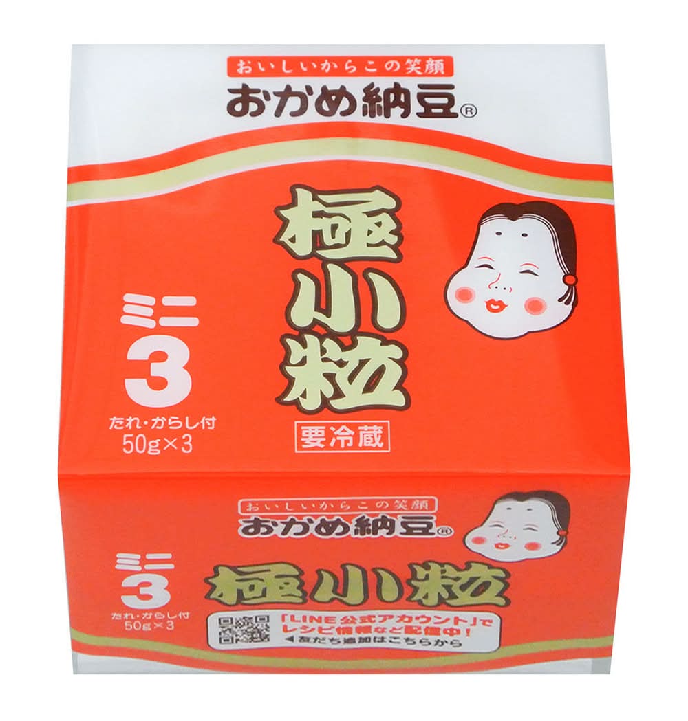 タカノフーズ おかめ納豆 極小粒ミニ3 (50g x 3)