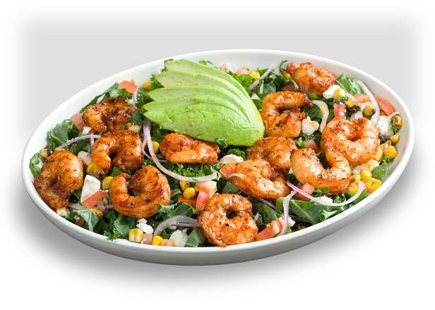 GRILLED SHRIMP & AVOCADO SALAD