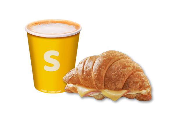Croissant + Cafe