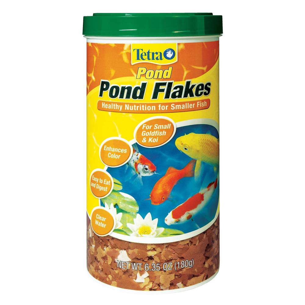Tetra Pond Flakes Complete Nutrition For Smaller Fish