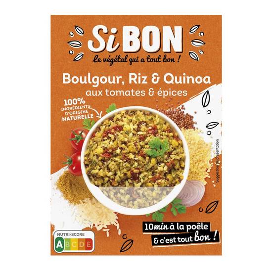 Boulgour riz quinoa SI BON 280g
