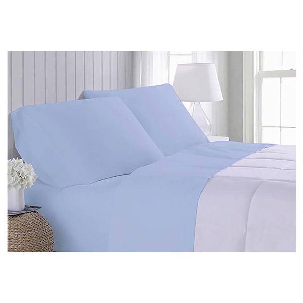 Truly Soft Bed Sheet Set (queen size/light blue)