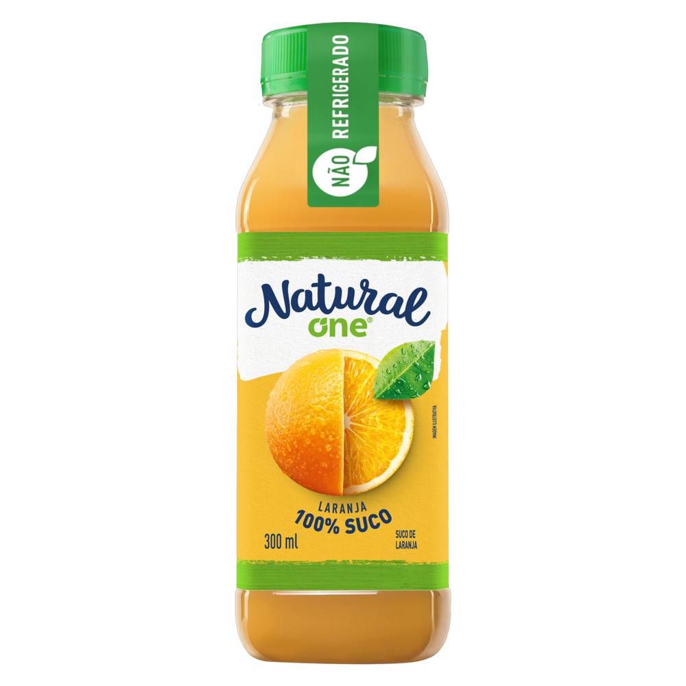 Natural one suco de laranja integral não refrigerado (300 ml)