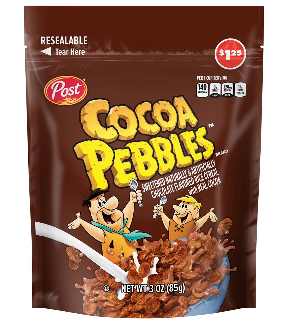 Cocoa Pebbles Cereal (3 oz)