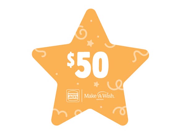 $50 MAKE A WISH