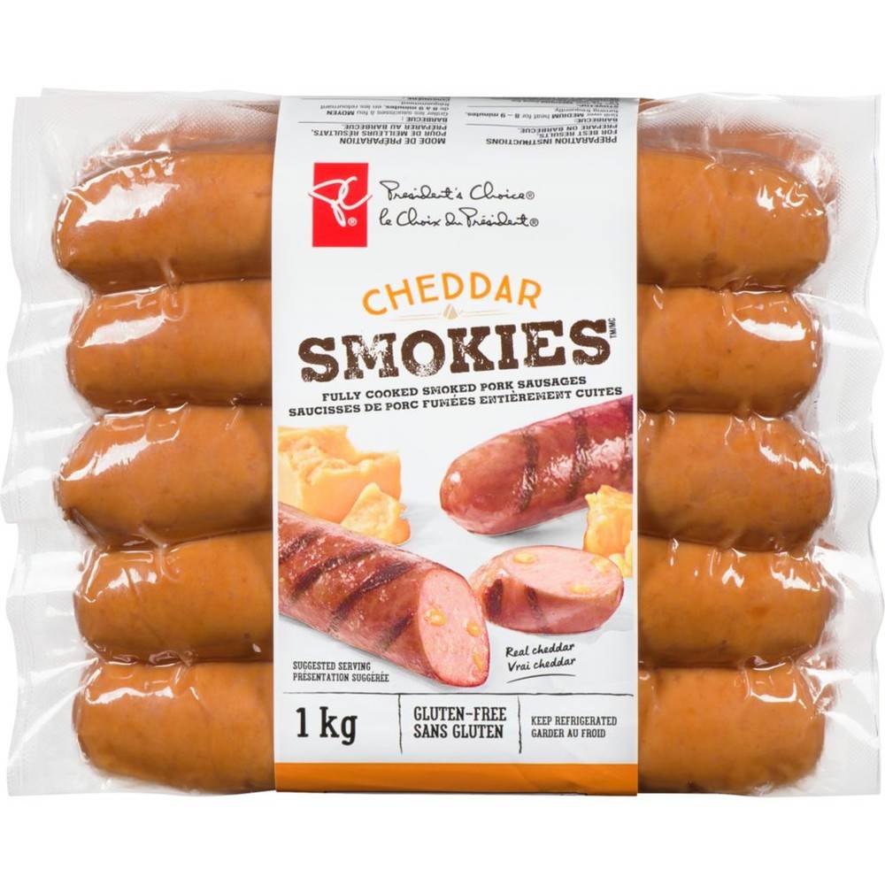 President's Choice Cheddar Smokies (1 kg)