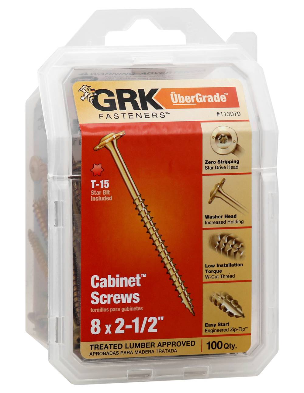GRK Fasteners Screws (100 ct)