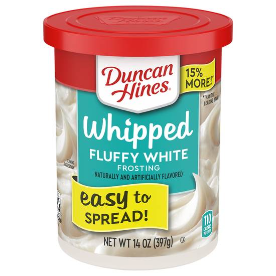 Duncan Hines Whipped Fluffy White Frosting