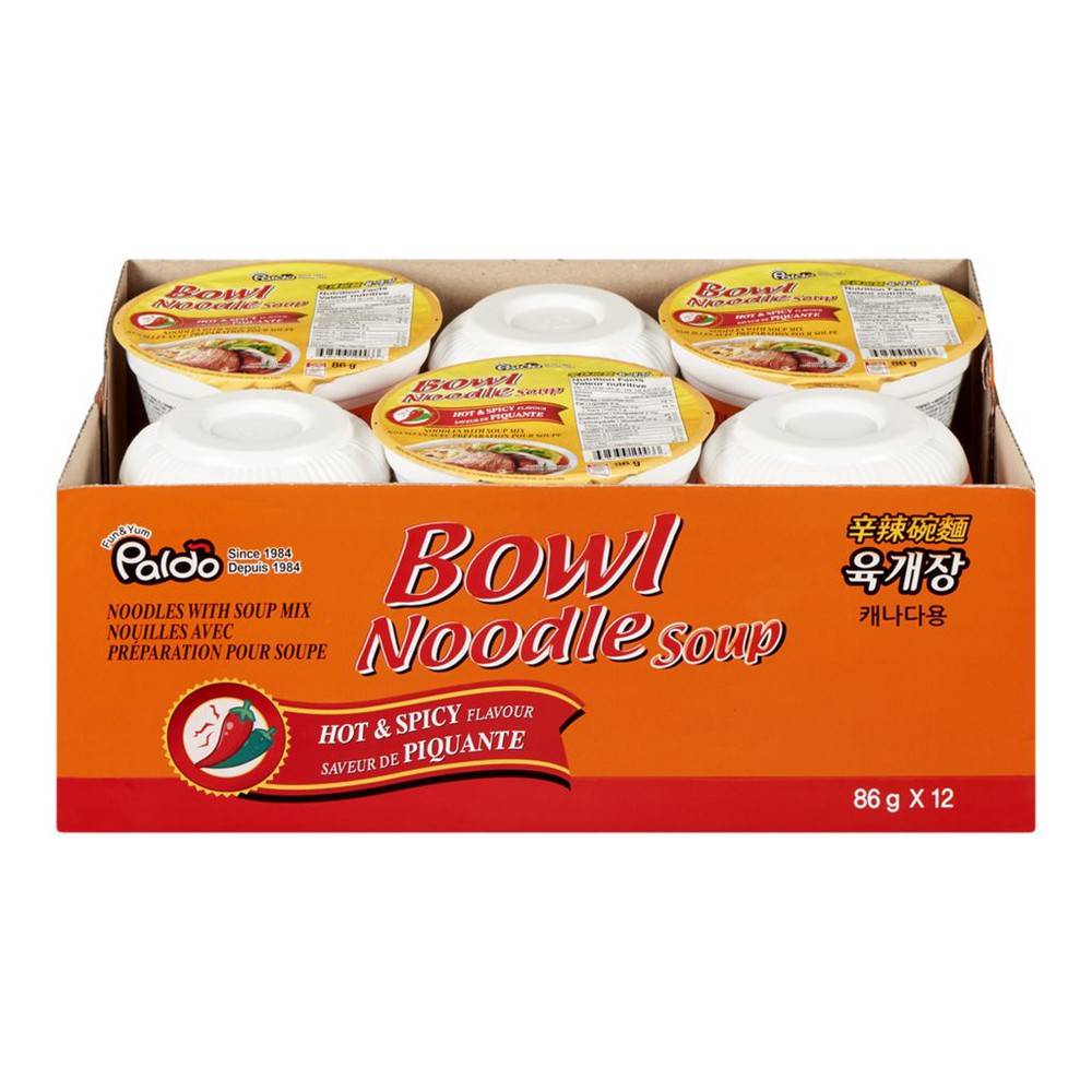 Paldo Bowl Noodle Soup, Hot & Spicy Delivery Near Me Order Online