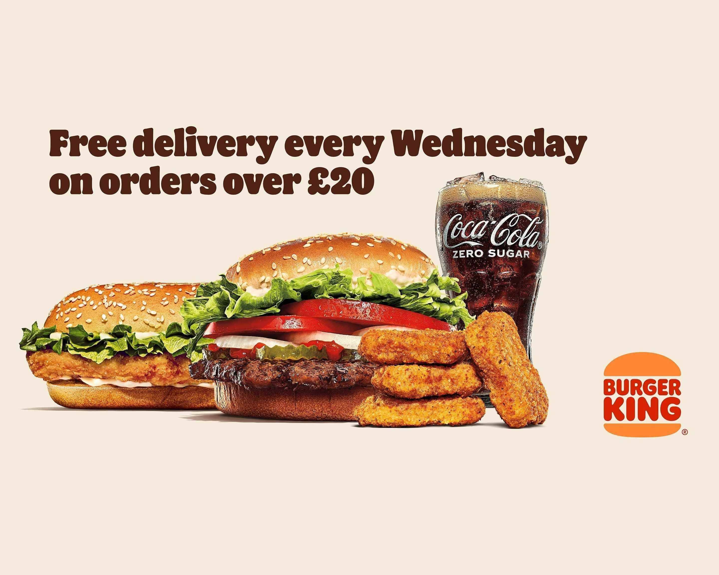Burger King (Bristol Imperial) Menu Takeaway in Bristol Delivery