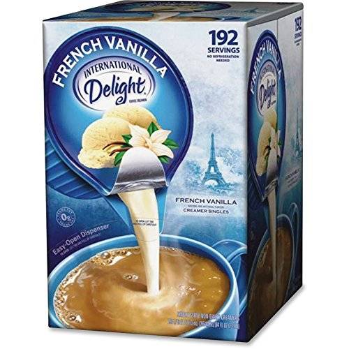 International Delight - French Vanilla Creamer Singles - 192ct (1 Unit per Case)