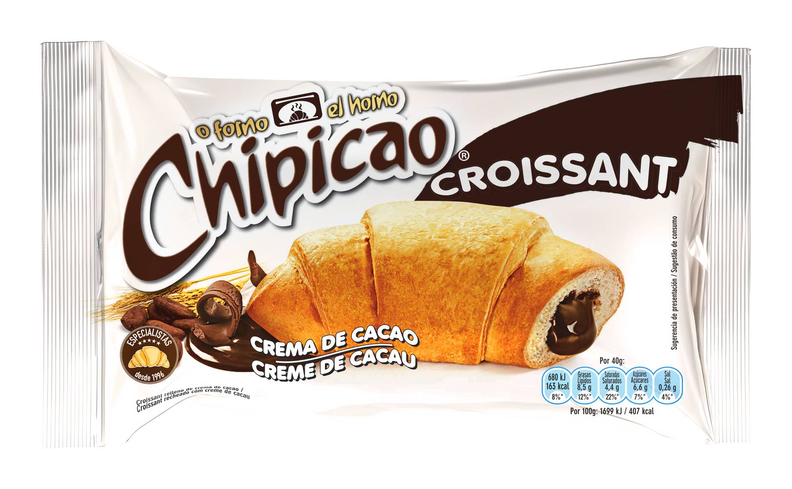 CHIPICAO Maxi Cacau 50g