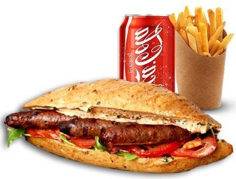 MENU SANDWICH MERGUEZ