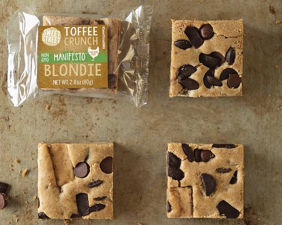 Sweet Street - Toffee Crunch Manifesto Blondie Bar