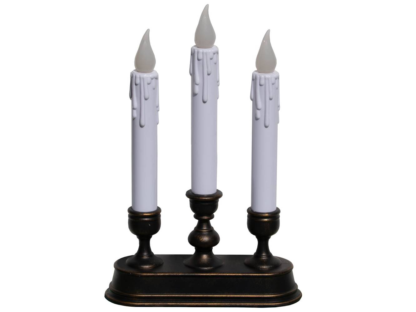 GE 11.25-in Lighted Candle Battery-operated Christmas Decor | 76869LO