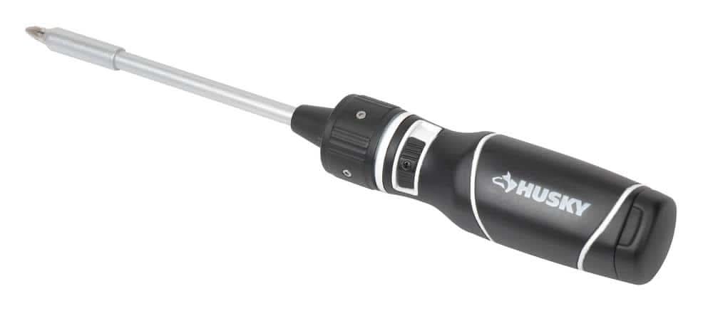 Husky Continuous Drive Ratcheting Screwdriver Set (18-Piece)