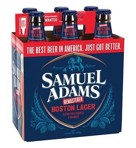 Sam Adams Boston Lager 6 Pack 12oz Bottle