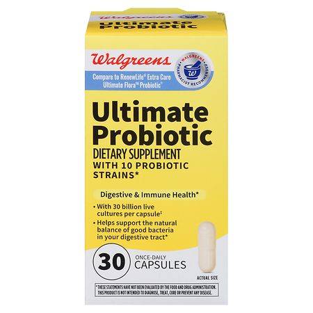 Walgreens Ultimate Probiotic